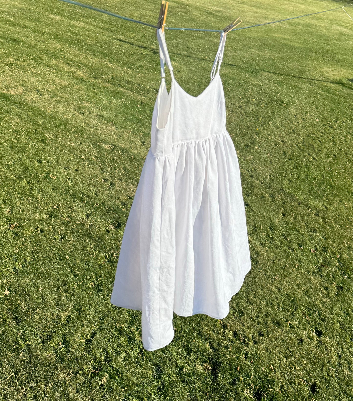 Custom Hemming - The Linen Dress