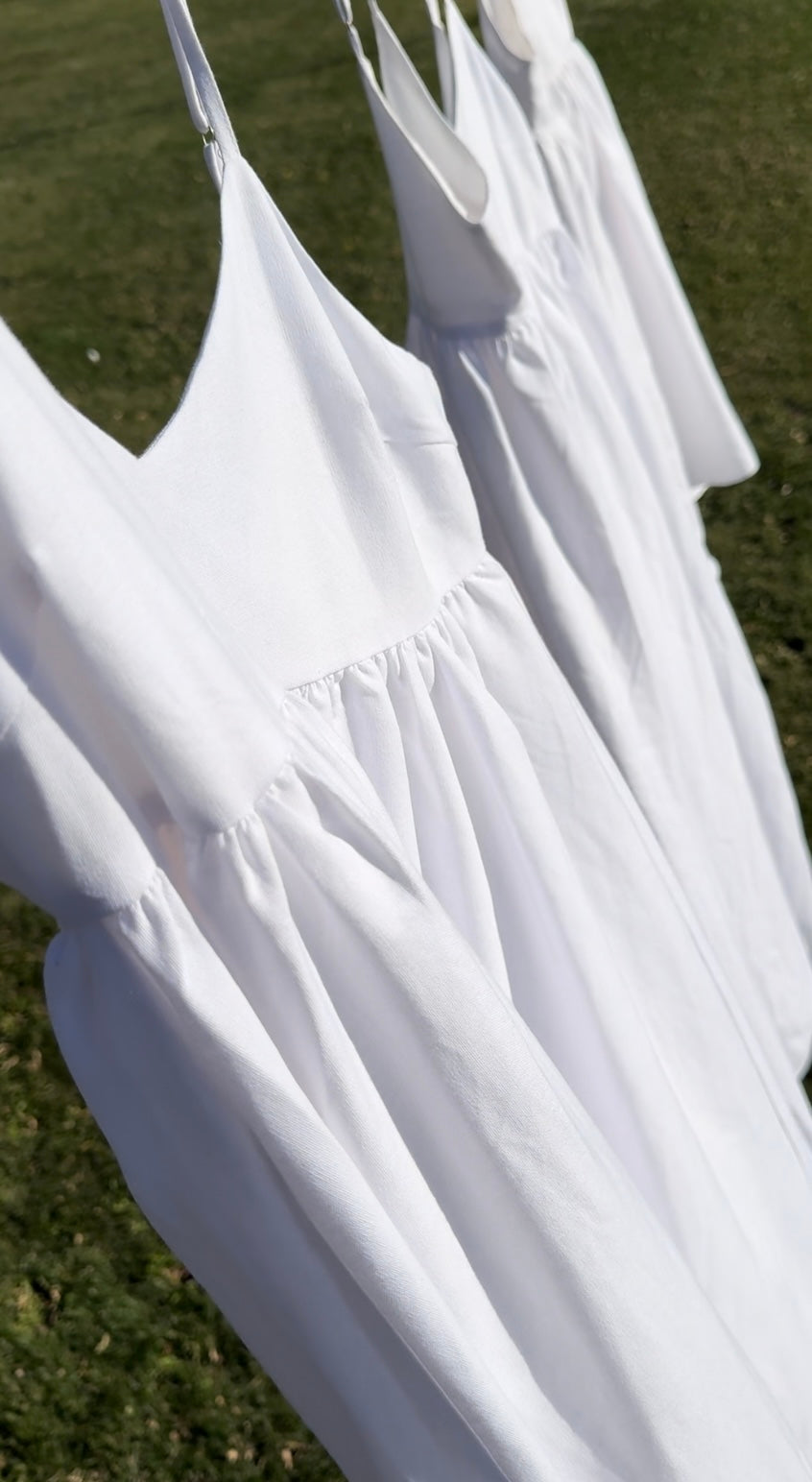 Custom Hemming - The Linen Dress